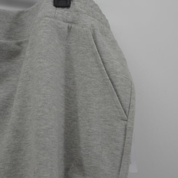 Liz Claiborne Light Gray Side Slit Midi Skirt Pockets Warm 1X - Picture 11 of 16